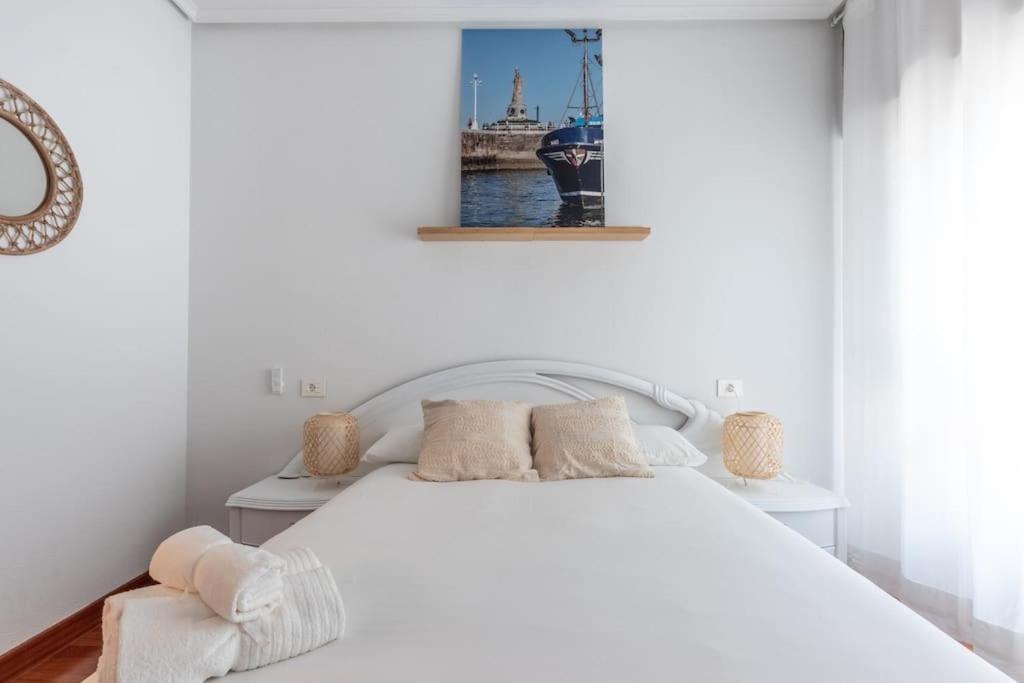 Acogedor Piso En Santurtzi .Parking Privado Apartment Ngoại thất bức ảnh